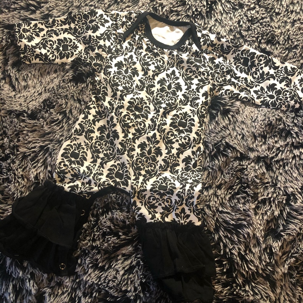 “Damask Me” Romper